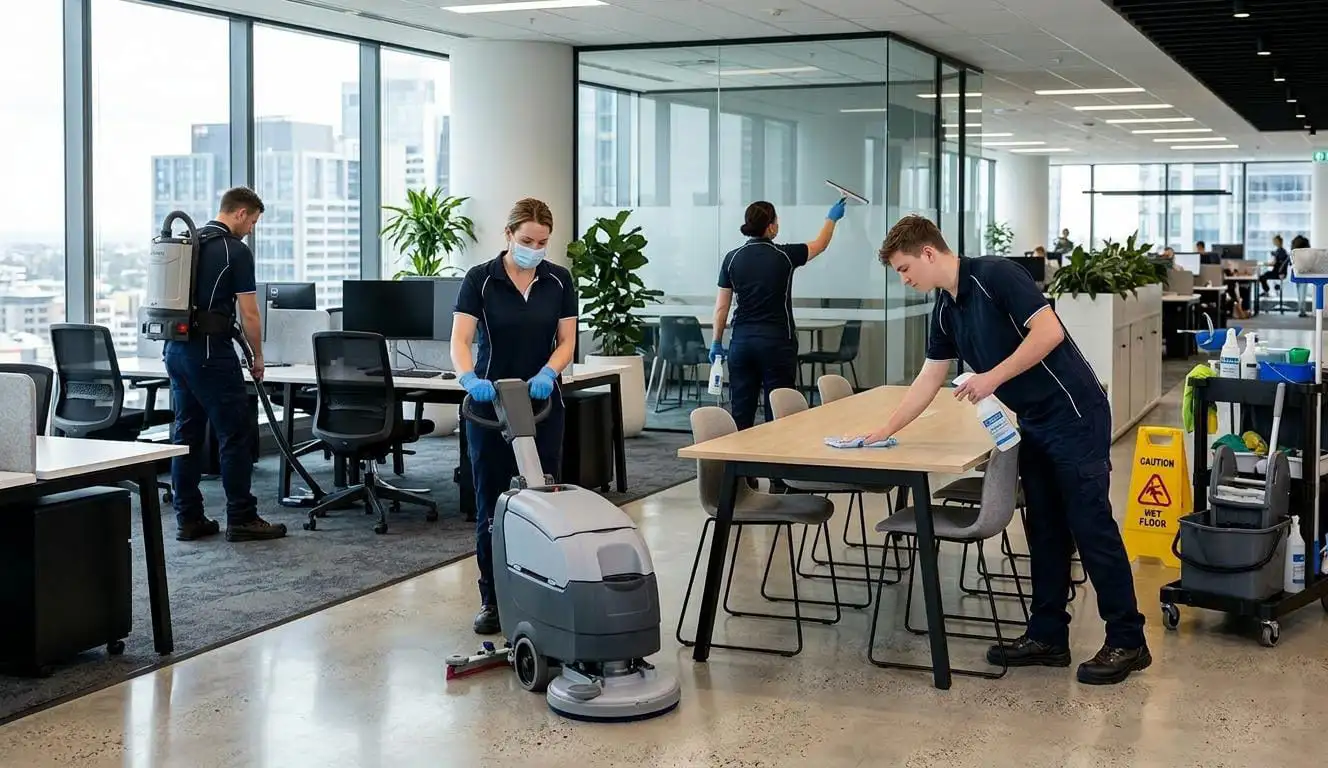 commercial cleaning contractors