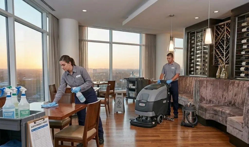 restaurant cleaning in Manchester