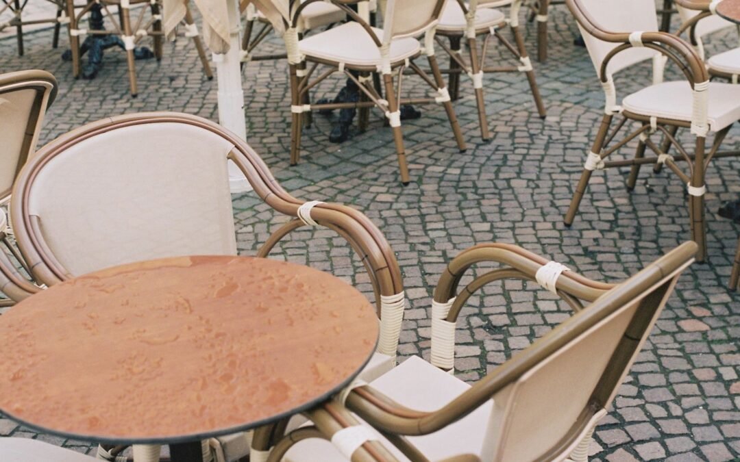 Cleaning the Outside of a Restaurant, Frontage, Bins and Pavement